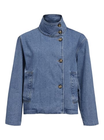 Object Jeansjacke in Medium Blue Denim