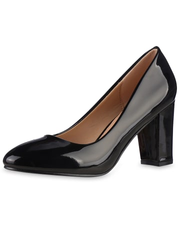 VAN HILL Klassische Pumps Anna in Schwarz Lack
