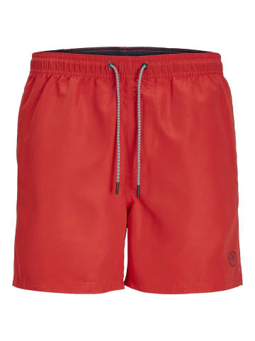 Jack & Jones Bade-Shorts 'Fiji' in rot