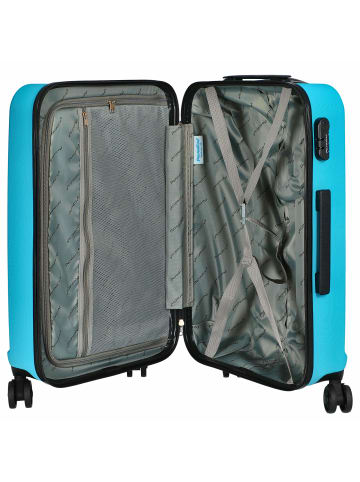 Check.In Paradise by  Havanna 2.0 - 4-Rollen-Trolley 69 cm (pink) in türkis