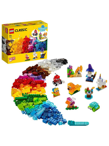 LEGO Classic Kreativ-Bauset mit durchsichtigen Steinen