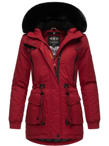 Navahoo Wintermantel Olessaa in Blood Red