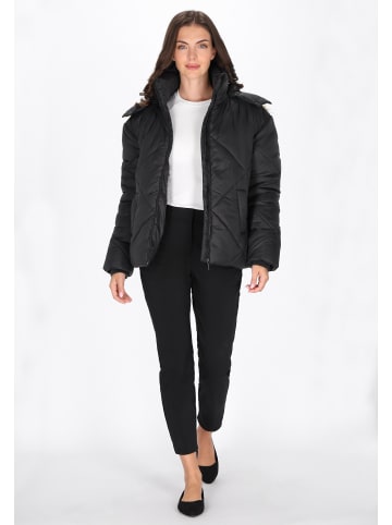 Usha Women Jacket in black