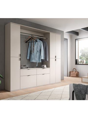 Inn.Furn Garderobe Set in kaschmir 152 cm, Flurschrank mit viel Stauraum