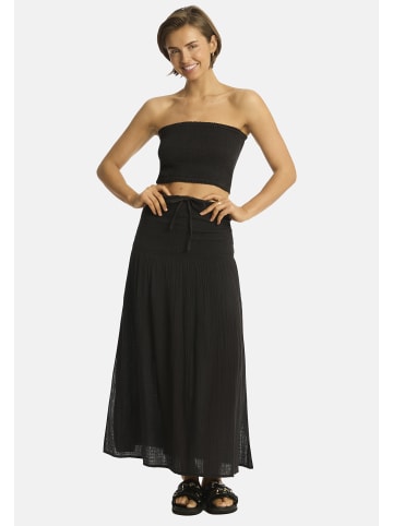 Sea Level Sunset Strandskirt in schwarz