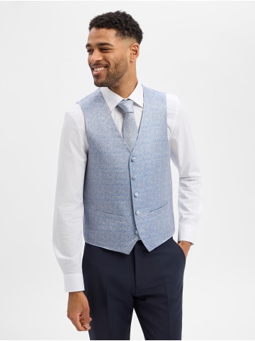 Roy Robson Baukasten-Weste in hellblau - 0001