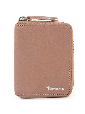 Tamaris Amanda Geldbörse Leder 8,5 cm in taupe