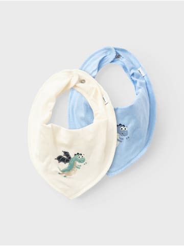 name it Dreieckstuch 2er Pack NBMYASIMDOLYN SCARF BIB in chambray blue