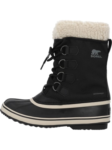 Sorel Schnürstiefel in black/stone