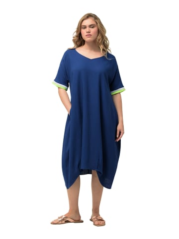 Ulla Popken Midikleid in azurblau