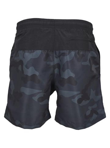 Urban Classics Beachwear - Bottom in blk/darkcamo