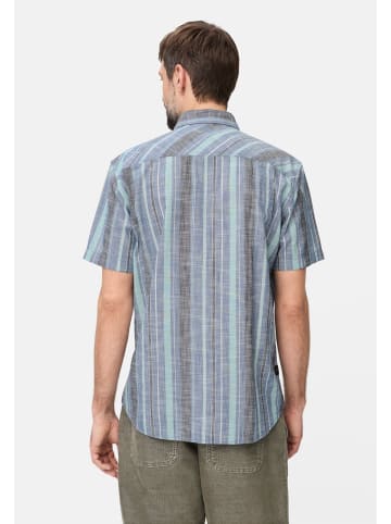 Camel Active Karohemd aus reiner Baumwolle in Indigoblau