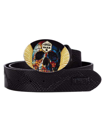 Cipo & Baxx Gürtel 100cm x 3,8 in Black