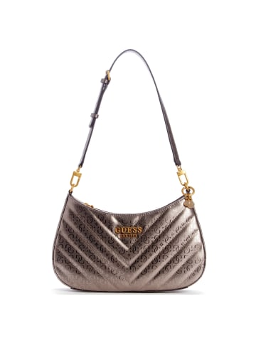 Guess Jania - Schultertasche 29 cm in pewter