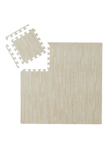 relaxdays 45x Bodenschutzmatte in Weiß