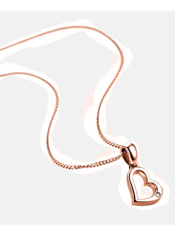 Diamant L'éternel Halskette aus 375 Roségold mit Diamant in Roségold