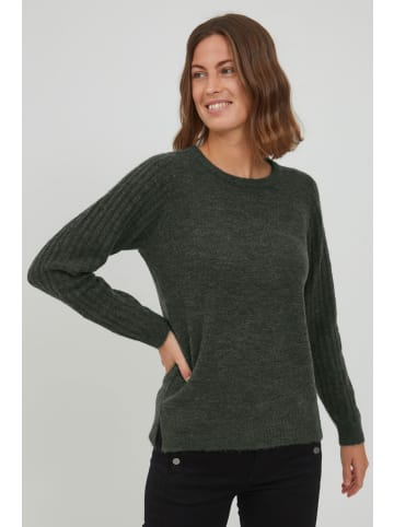 Fransa Strickpullover FRCESANDY 1 PULLOVER - 20609721  Strickpullover mit Strukturmuster in Grün