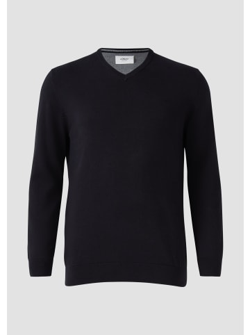 s.Oliver Strickpullover in 9999_schwarz