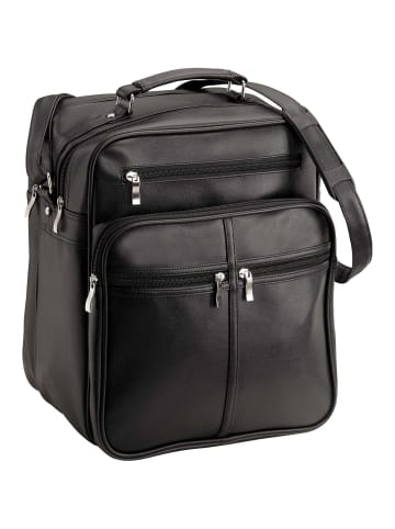 D&N Bags & More Flugumhänger - Umhängetasche 30 cm (schwarz) in schwarz