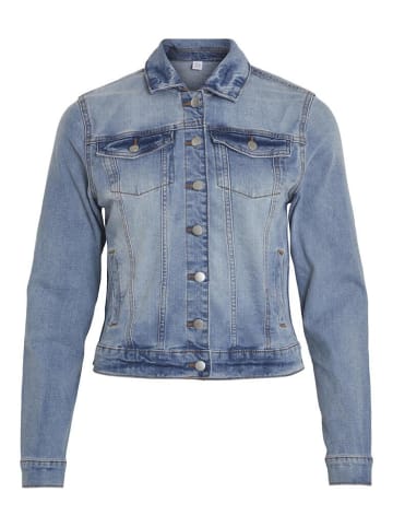 Vila Jeansjacke in Light Blue Denim