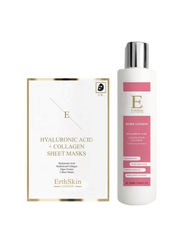 ErthSkin Feuchtigkeitsset für Körper und Maske
