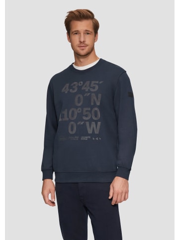 s.Oliver Sweatshirt langarm in Blau