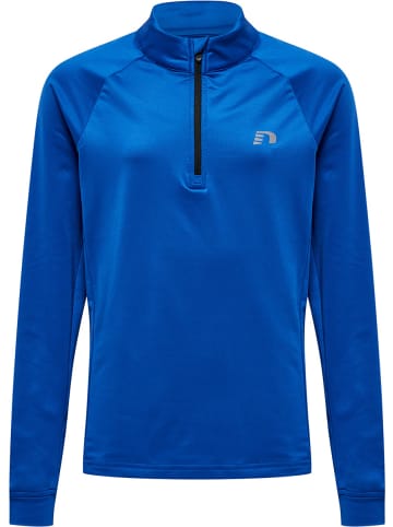 Newline Newline Reißverschluss Sweatshirt Raglanärmel Kids Core Laufen Kinder in TRUE BLUE