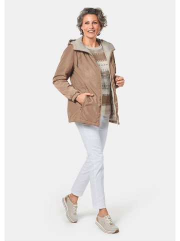 GOLDNER Kurzgröße:  Freizeitjacke Freizeitjacke in camel
