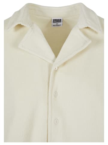 Urban Classics Short Sleeve Shirt in palewhite