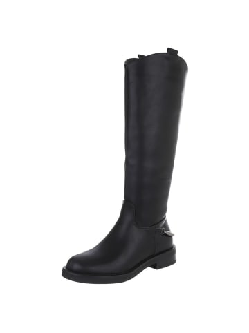 Ital-Design Stiefel in Schwarz