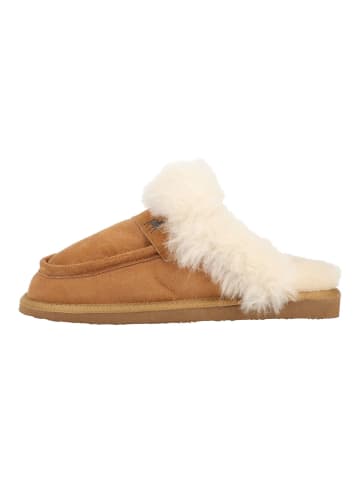 Shepherd Hausschuhe CABRIS in Chestnut