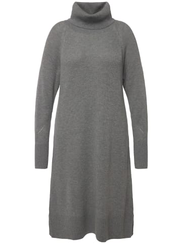 Ulla Popken Kleid in grau melange