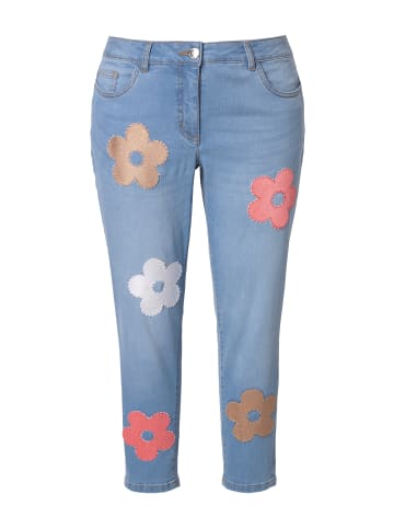 MIAMODA Jeans in bleached denim