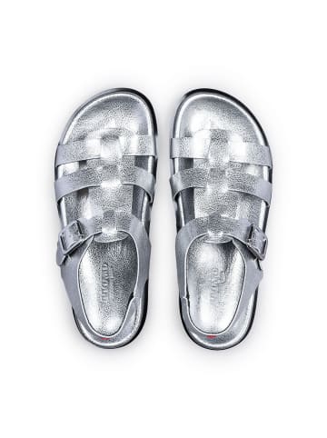 LLOYD Riemchensandale Hochwertige Sandalette in silber