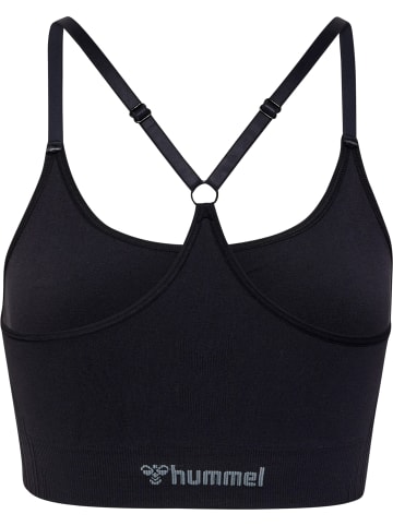 Hummel Hummel T-Shirt Hmlmt Yoga Damen Atmungsaktiv Dehnbarem Feuchtigkeitsabsorbierenden Nahtlosen in BLACK