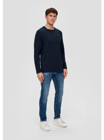 s.Oliver T-Shirt langarm in Blau