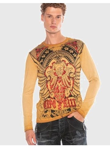 Cipo & Baxx Sweatshirts in MUSTARD