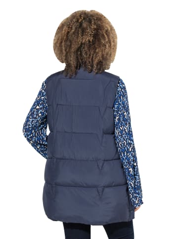 Ulla Popken Outdoorweste in marine