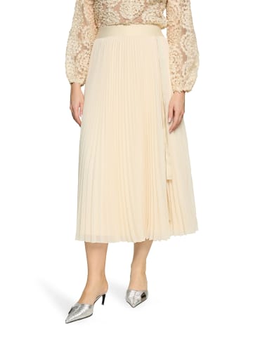 Vera Mont Tüllrock mit Plissee in Champagne Sorbet