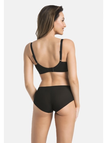 Teyli Mesh Slip mit floraler Spitze Marte in schwarz