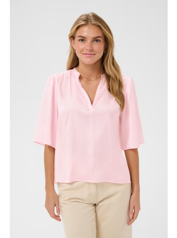 SAINT TROPEZ Bluse kurzarm SafinaSZ Gerade Passform in Ballerina