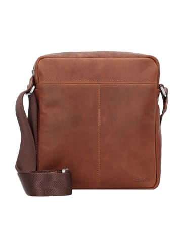 Esquire Dallas Umhängetasche Leder 22 cm braun