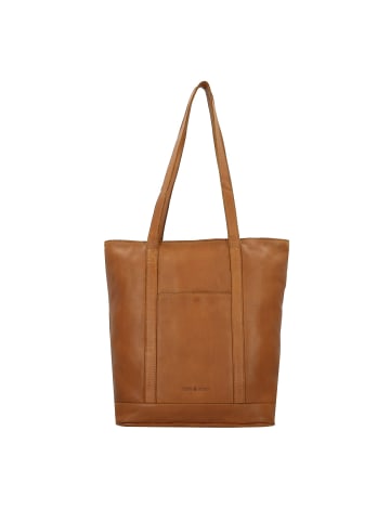 Greenburry Colombiana Schultertasche Leder 30 cm nougat