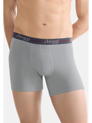 Sloggi Long Short / Pant men Start in Graphite / stone grey