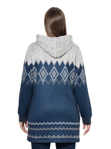 LAURASØN Sweatshirt in navyblau