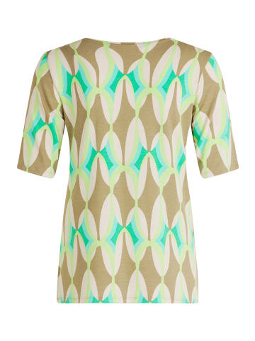 Betty Barclay Basic Shirt mit Print in Khaki/Green