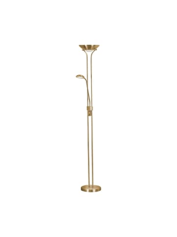 Licht-Erlebnisse Stehlampe EEK E (B)25.4 x (L)25.4 x (H)180 cm in Messing