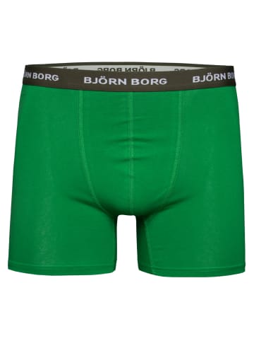 Björn Borg Boxershorts Cotton Stretch Trunk 3er Pack in multicolor