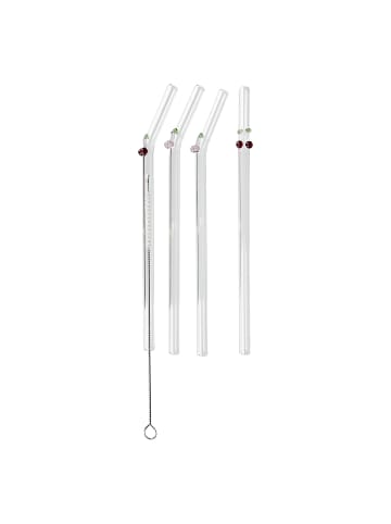 Butlers Trinkhalmen-Set LONG DRINK 30-tlg. in Durchsichtig