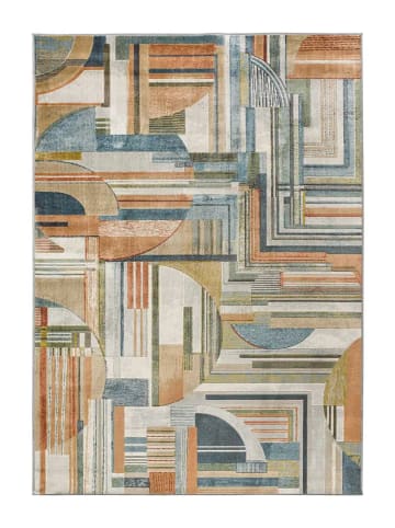 Atticgo Kurzflor-Teppich BLEIK in mehrfarbig